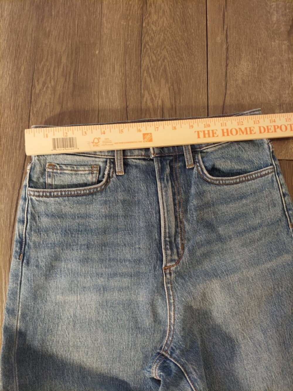 Joe's Jeans The Mia High Rise Wide Leg Ankle Raw Hem Jeans 26 - Picture 15 of 15